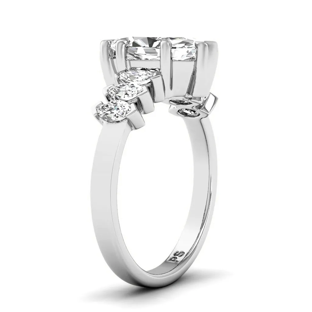 1.35-2.50 CT Marquise Cut Diamonds - Engagement Ring