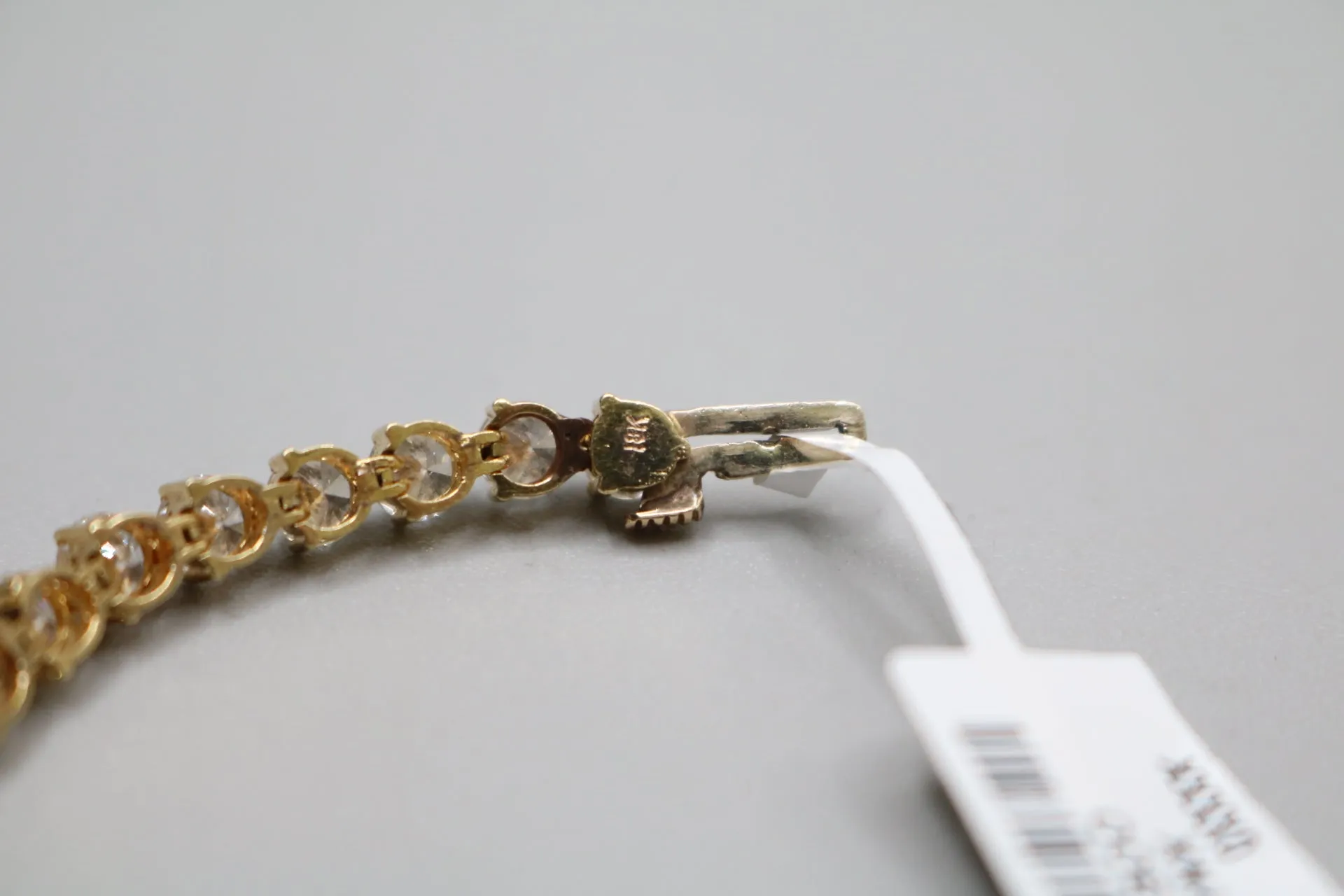 18K Yellow Gold Diamond Tennis Bracelet (10.30 CTTW) (Clearance!) (Local Purchase Only)