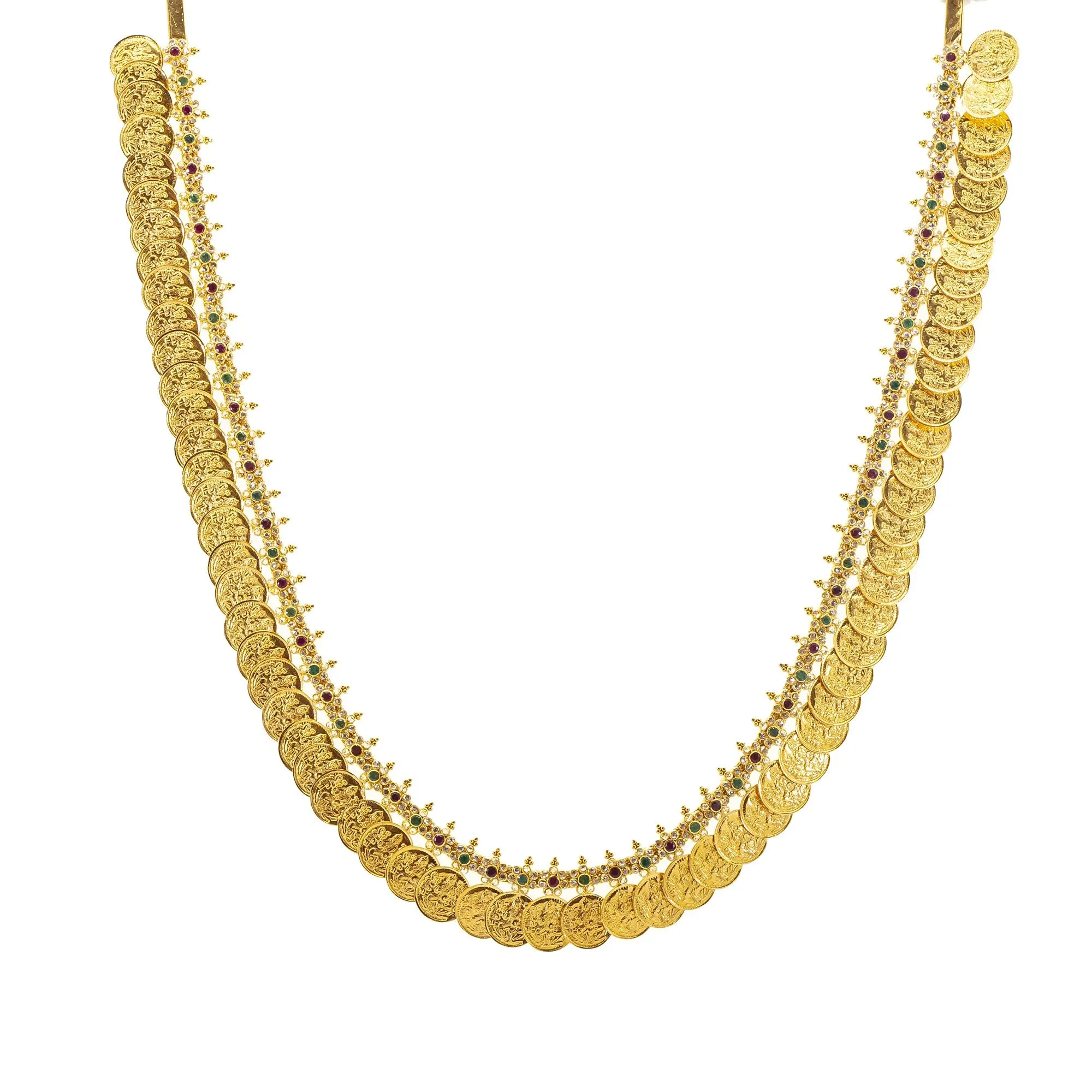 22K Gold & Uncut Diamond Arya Jewelry Set