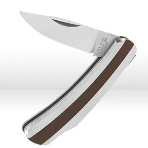 44033 Klein Tools Pocket Knife,Drop point blade,Size 2"blade,Length 3",Stainless