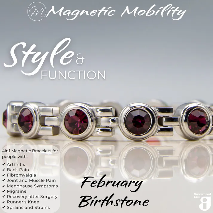 4in1 Magnetic Birthstone Bracelets | Magnetic Mobility