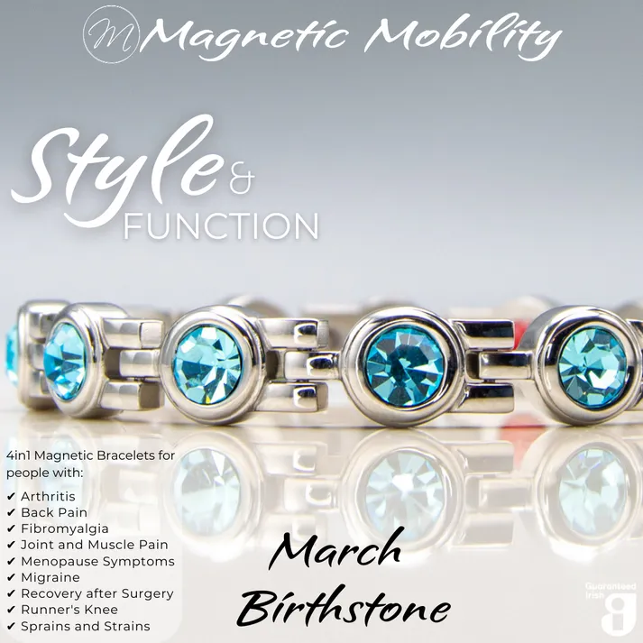 4in1 Magnetic Birthstone Bracelets | Magnetic Mobility