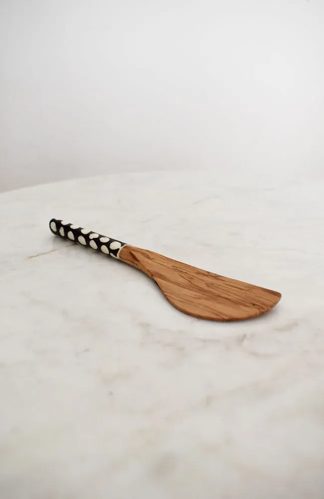 Abraham Wooden Inlaid Spreader