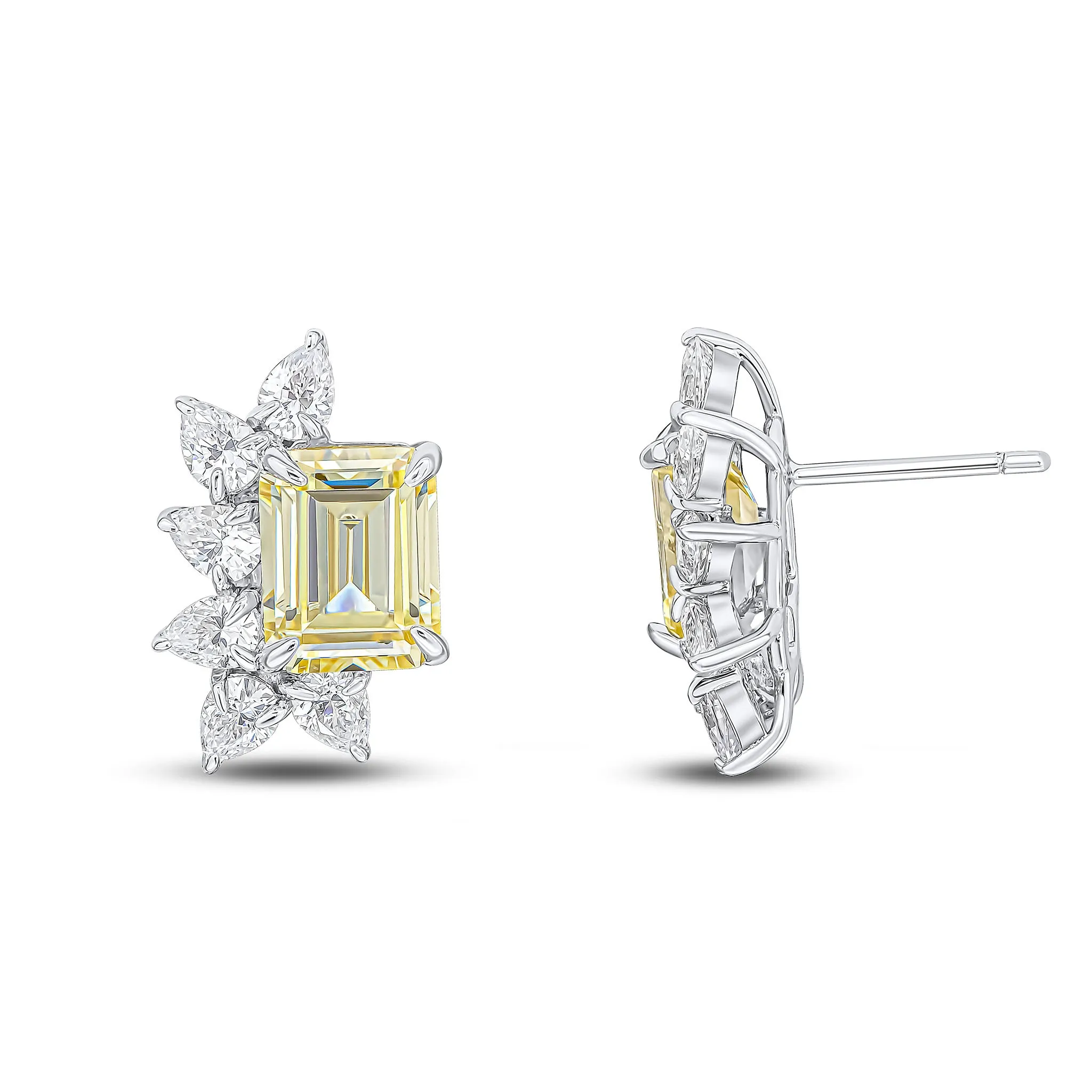 Alexandra Earrings (Canary)