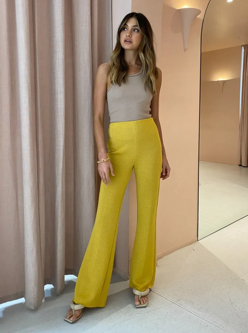 Camilla and Marc Feria Pant in Canary Yellow