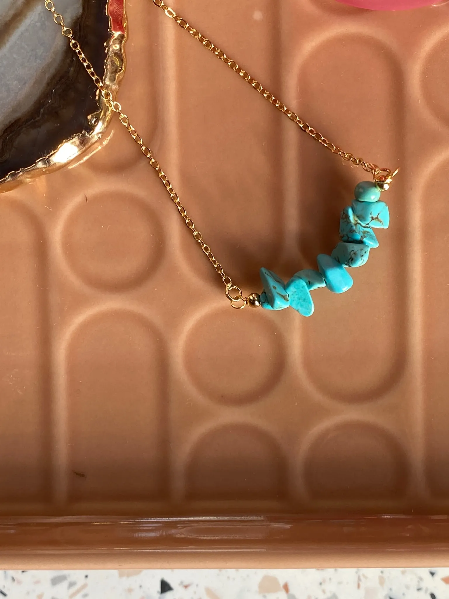 Carrie Pendant | Turquoise