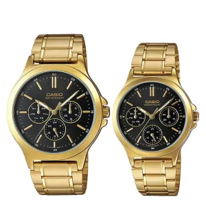 Casio Couple Watch MTPV300G-1A LTPV300G-1A