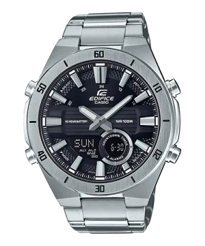 Casio Edifice Standard Chronograph Silver Stainless Steel Band Watch ERA110D-1A ERA-110D-1A