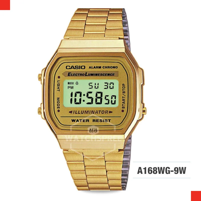 Casio Vintage Watch A168WG-9W