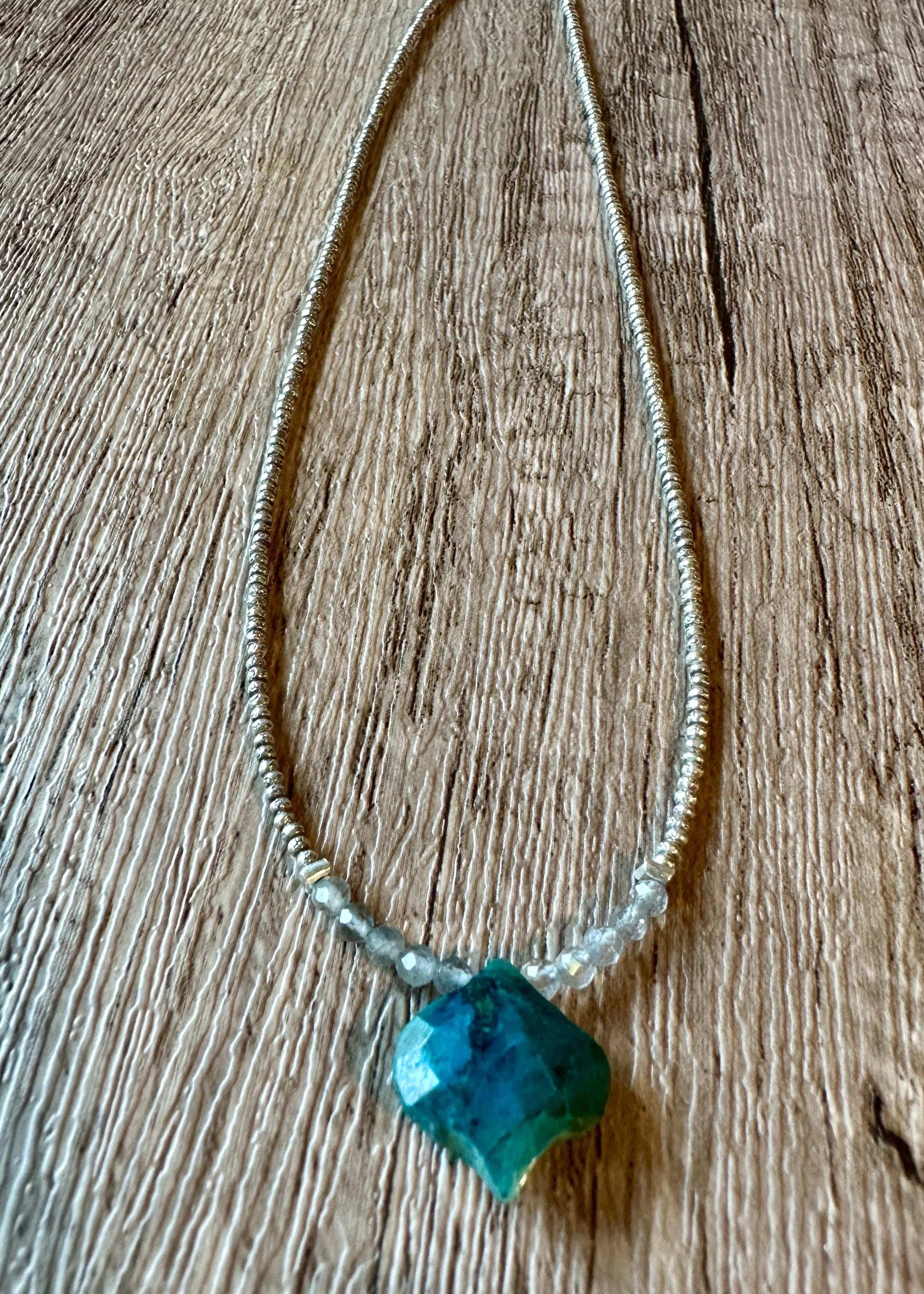 Chrysocolla Marquis Necklace