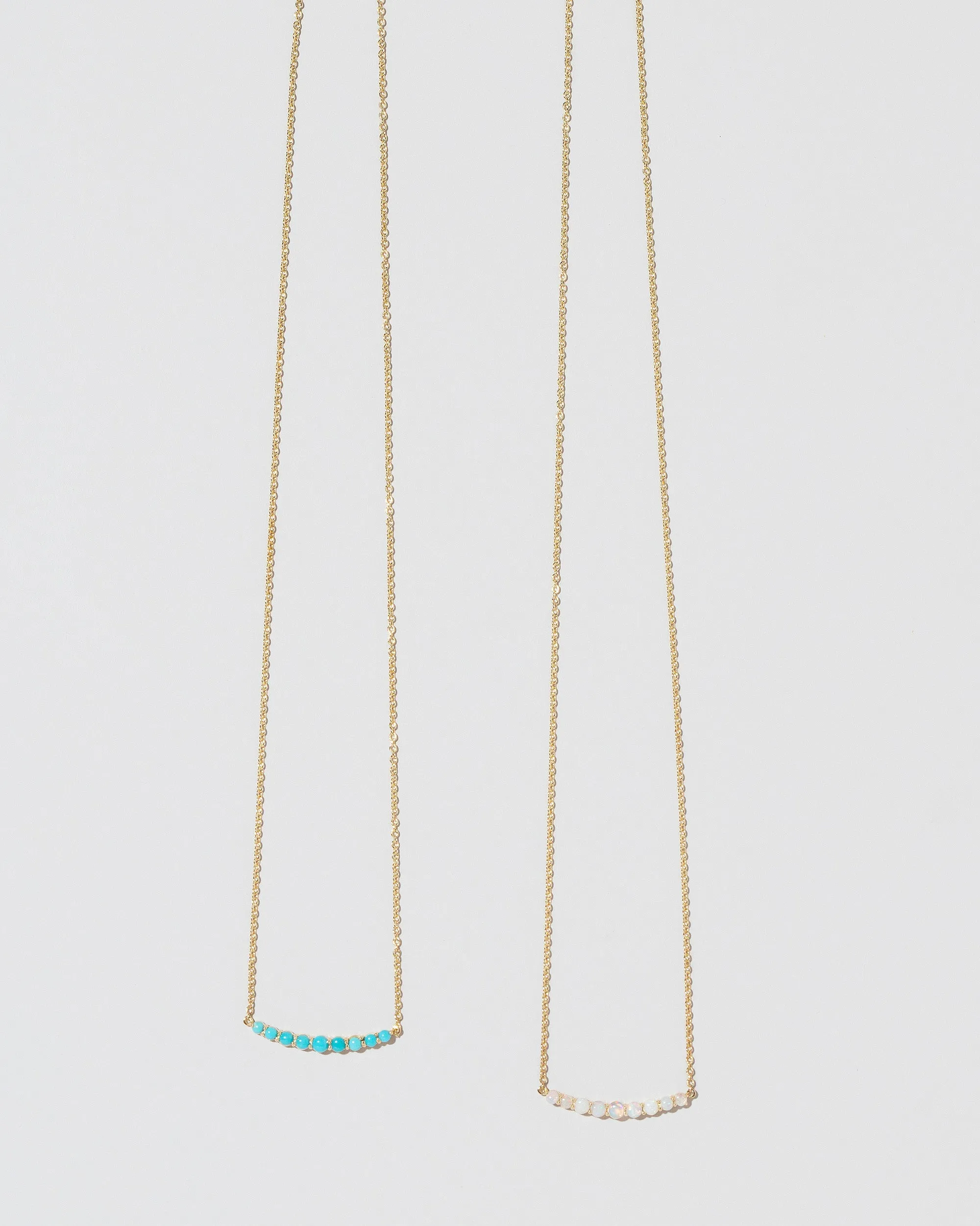 Crescent Necklace - Turquoise