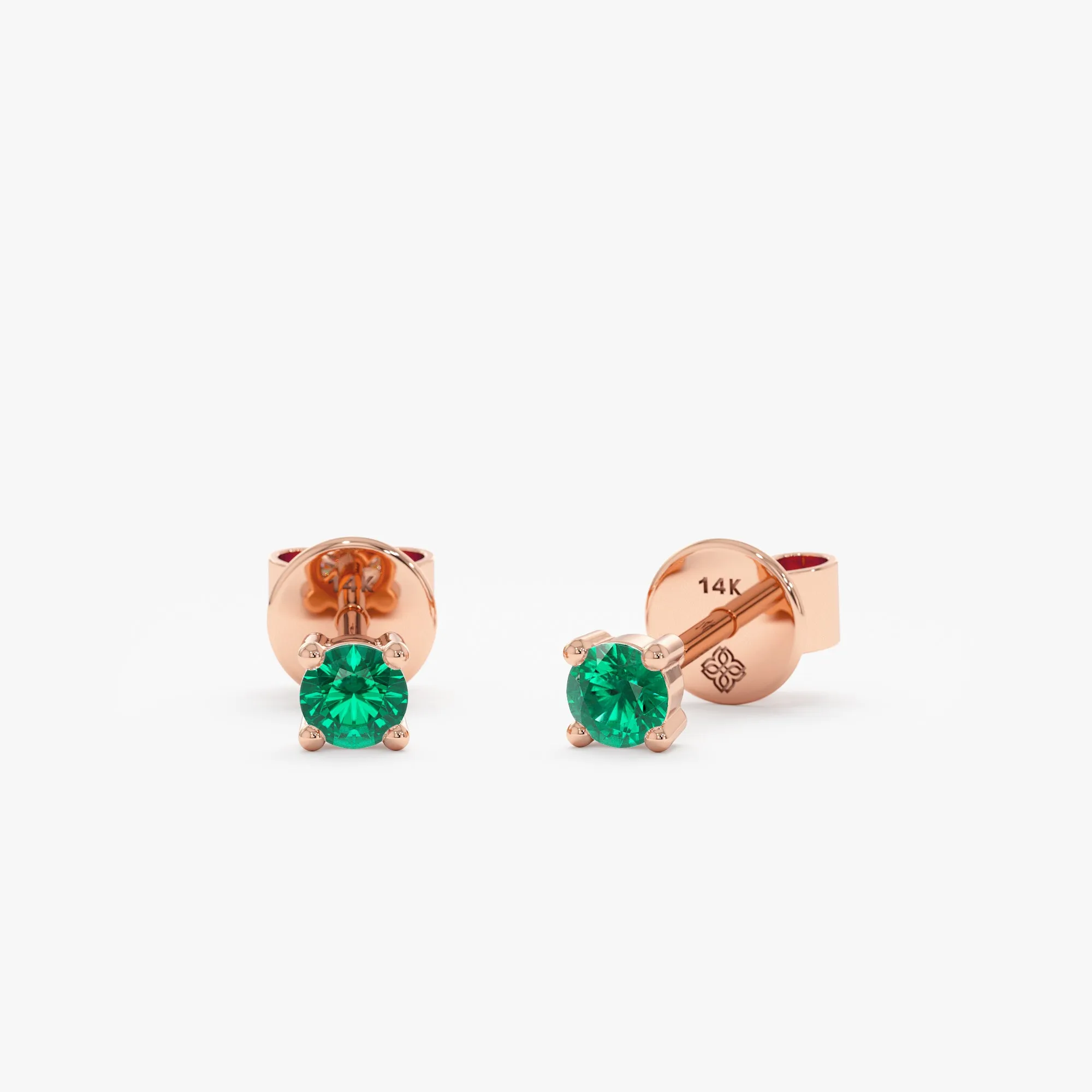 Emerald Stud Earrings, Susie