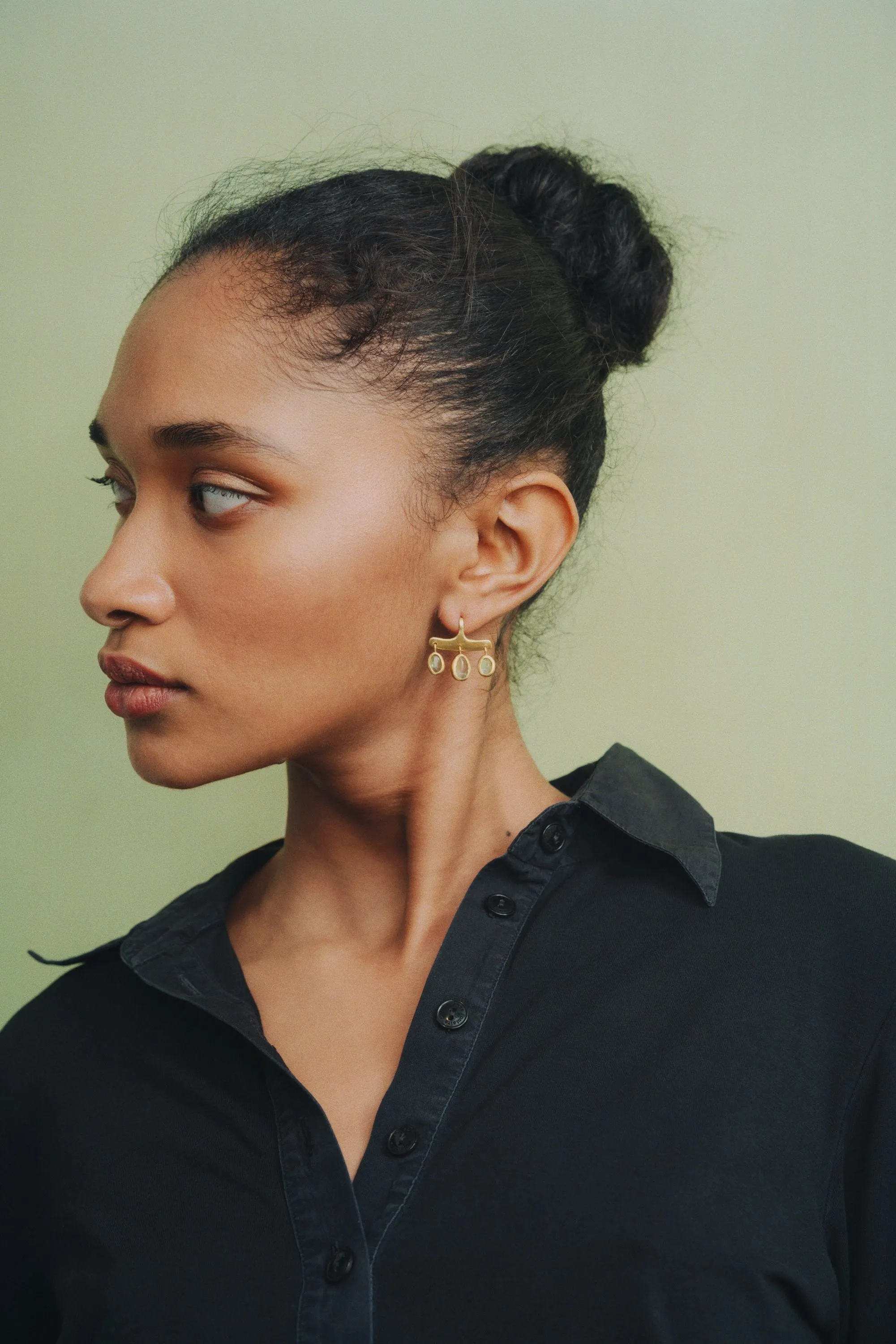 Emerald Syca Earrings