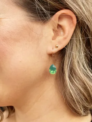 EMERALD Tear Drop Earrings