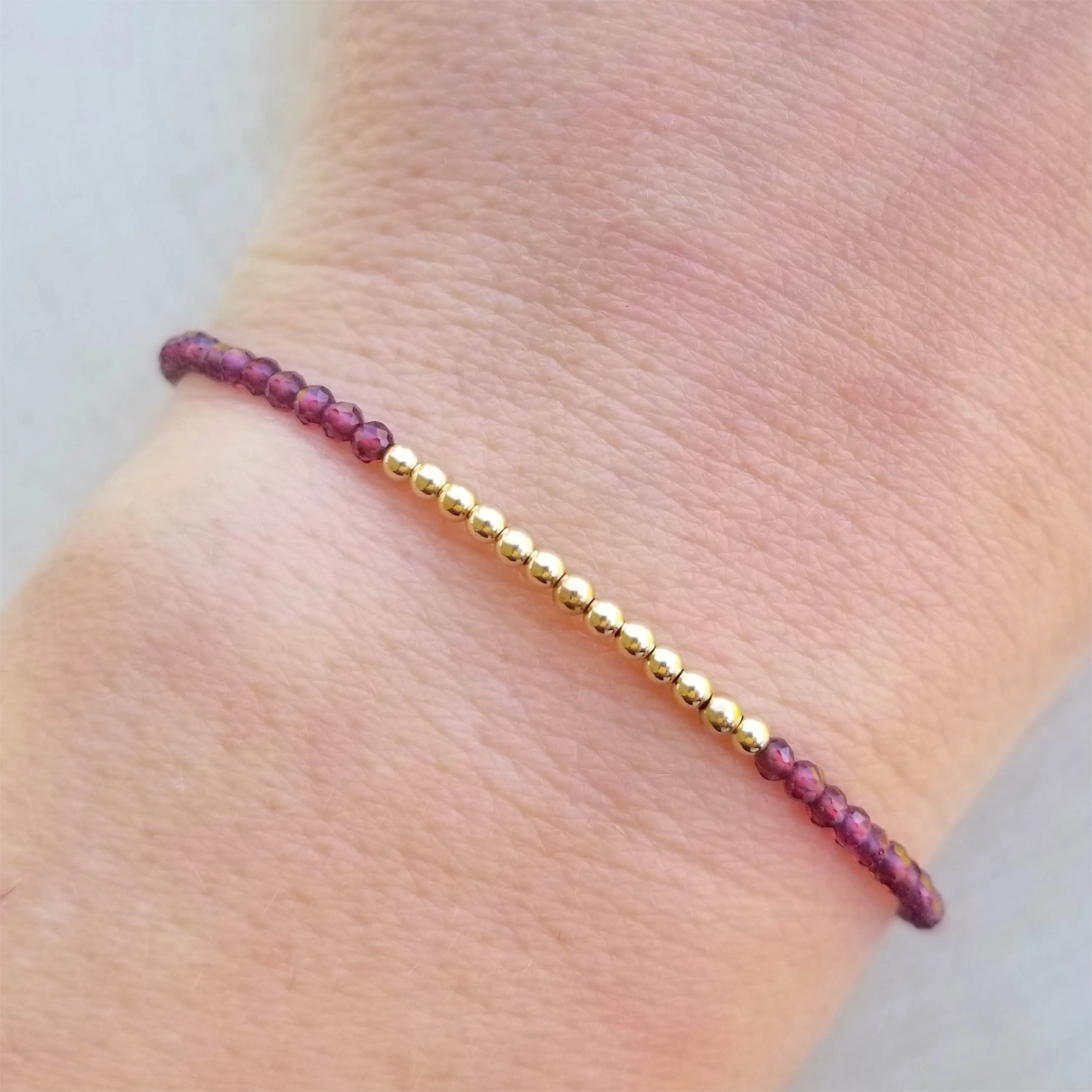 Essential Energy Bracelet - Garnet