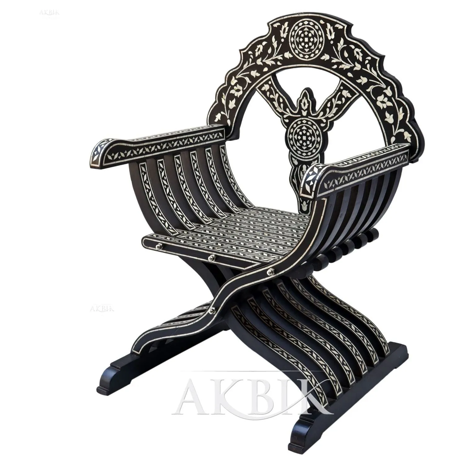 Italian Renaissance Style Chair With Levantine Essence