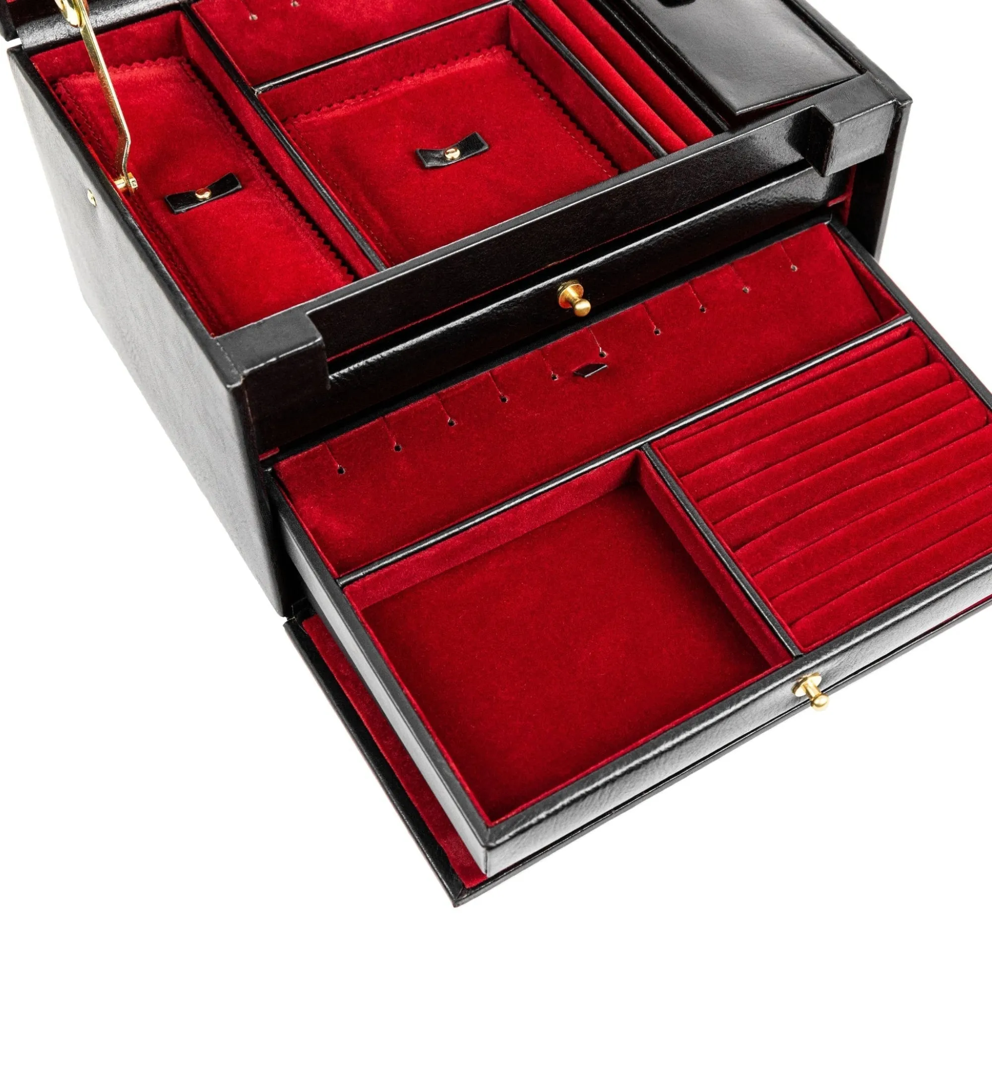 Large Leather Jewelry Box for Women - The Portrait of a Lady