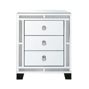 Milano Mirror Bedside Cabinet