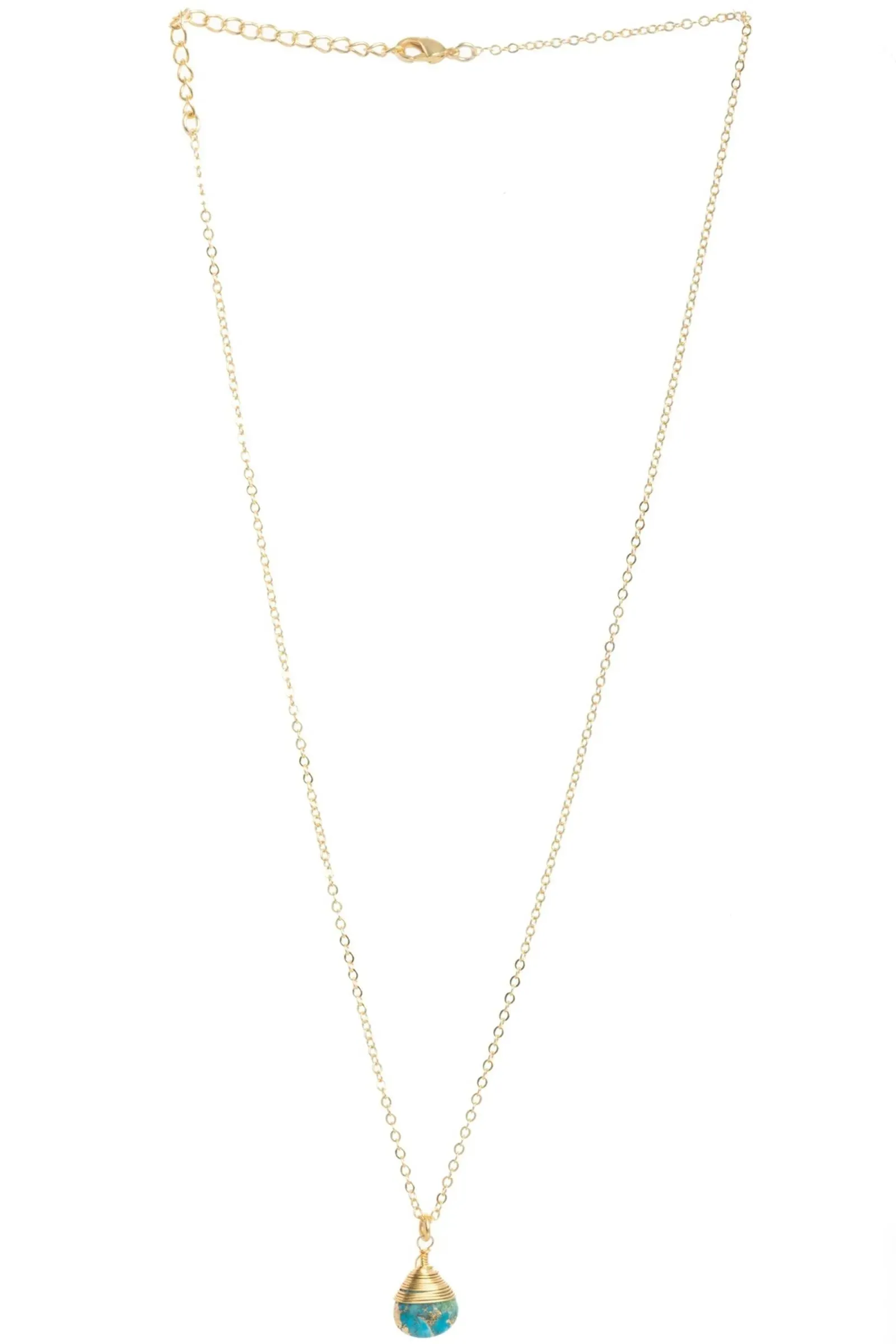 Mojave Raindrop Mini Earring And Necklace Set