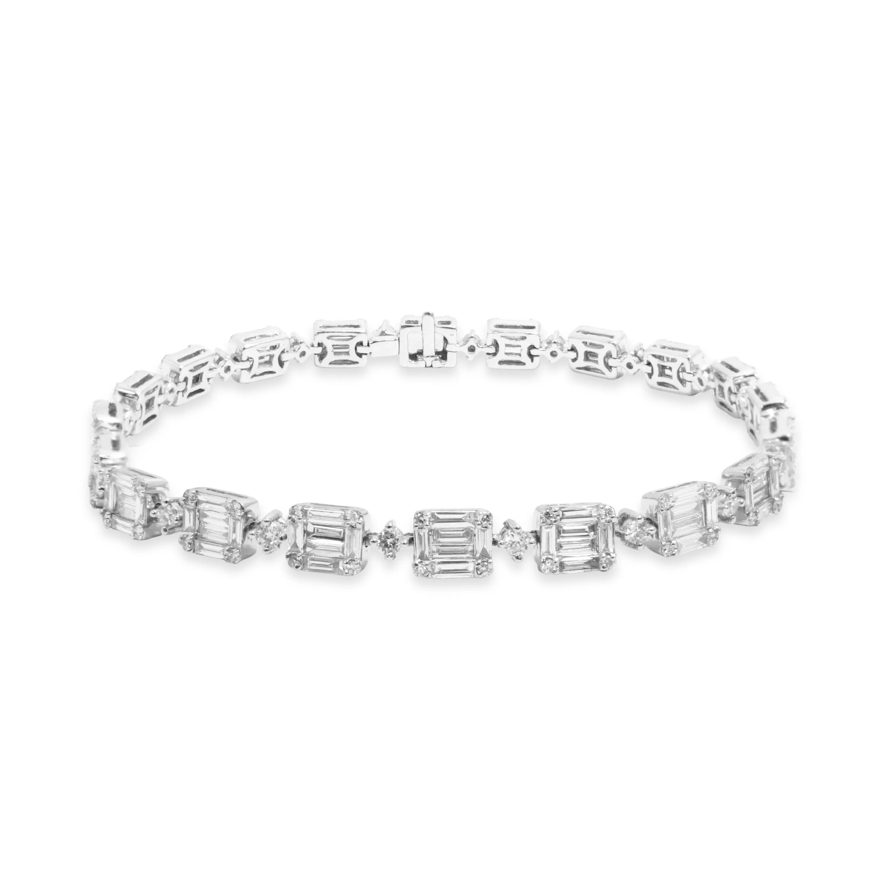 Mosaic Diamond Bracelet