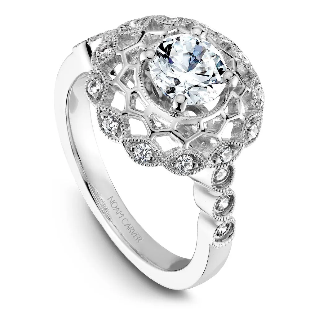 Noam Carver Engagement Ring - B068-01WM-100A