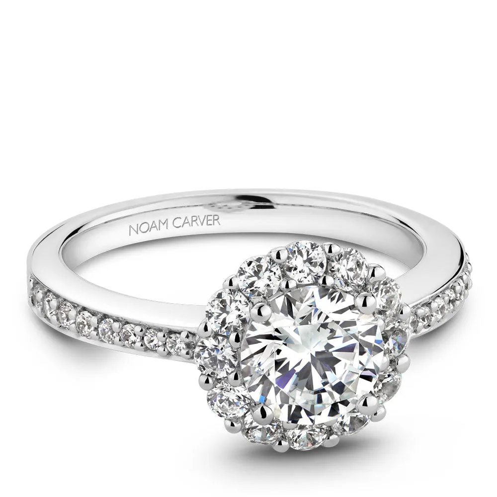 Noam Carver Engagement Ring - B100-07WM-100A