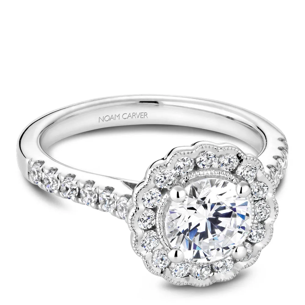 Noam Carver Engagement Ring - B150-01WM-100A