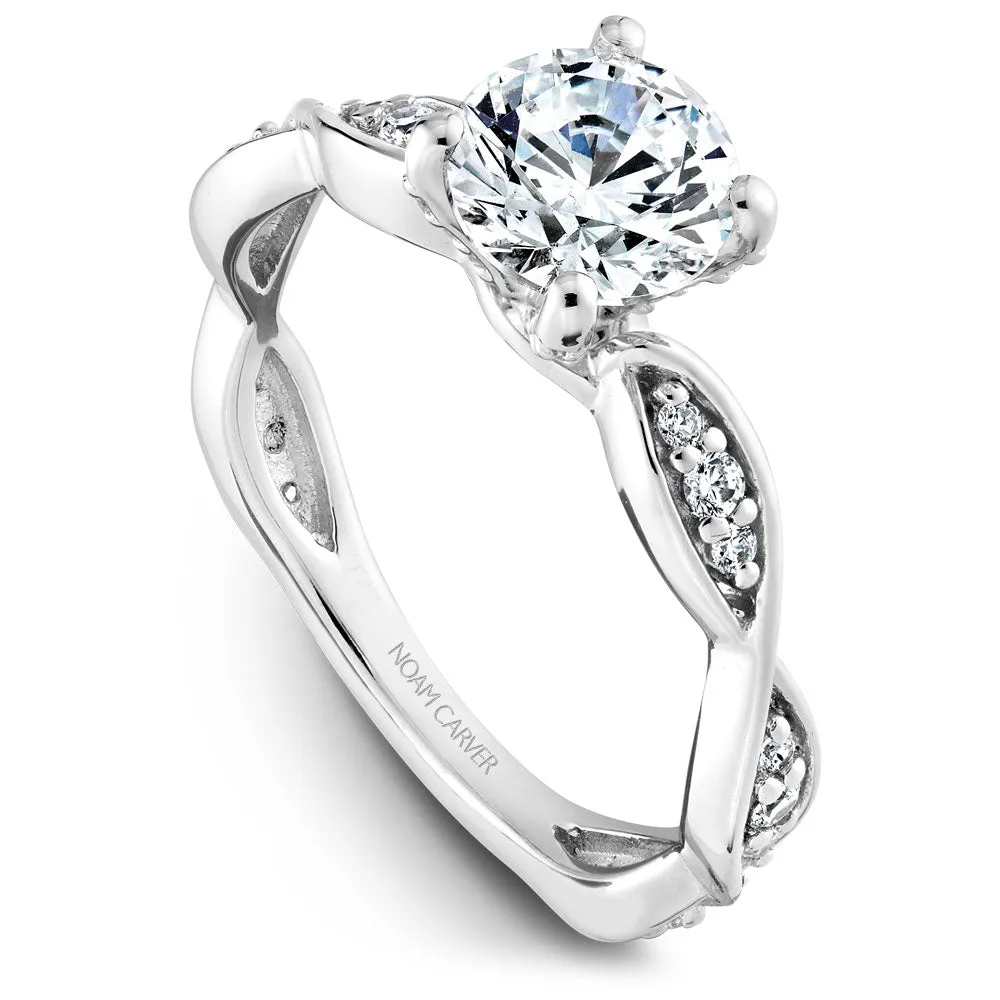 Noam Carver Engagement Ring - B197-01WM-100A