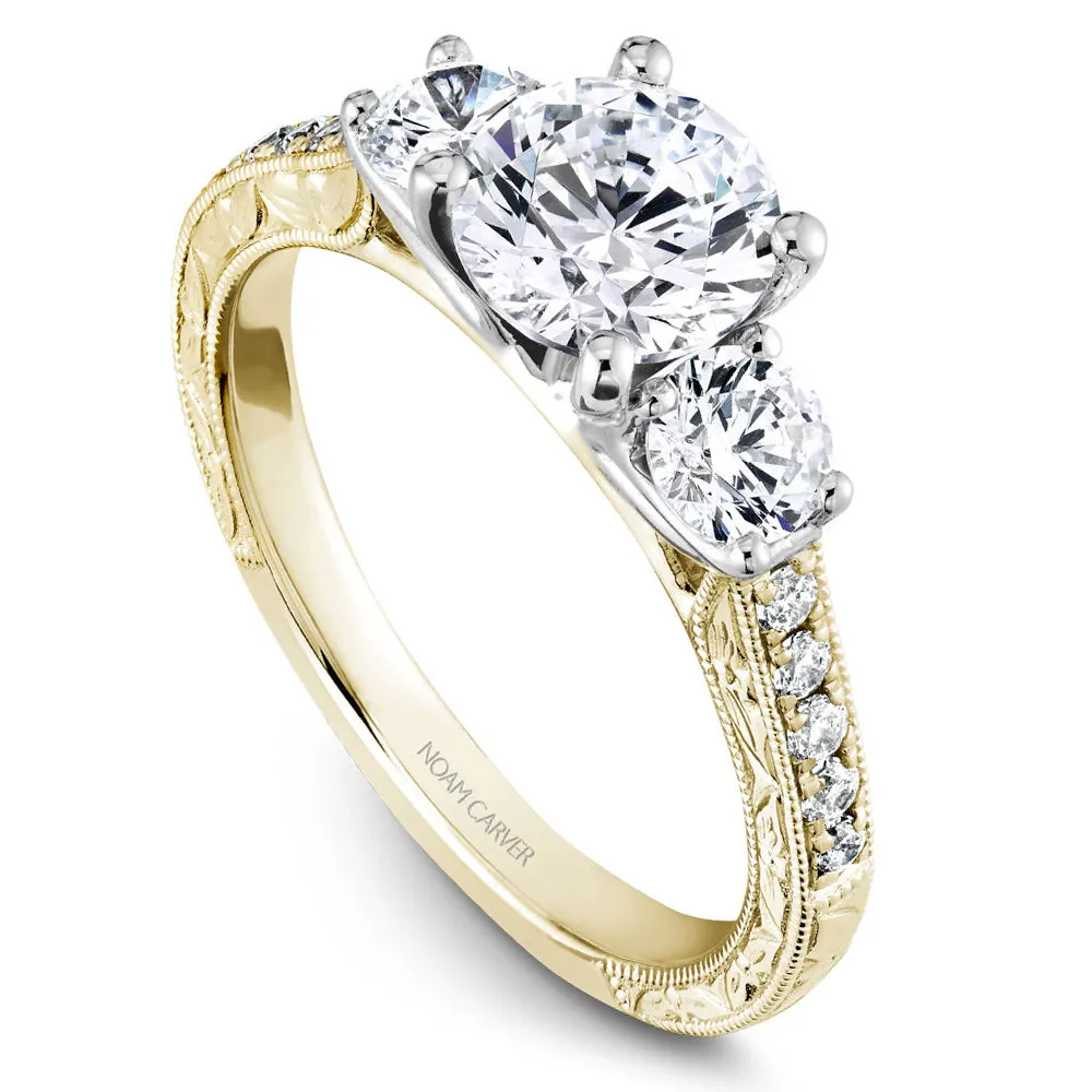 Noam Carver Engagement Ring - B206-01YWS-100A