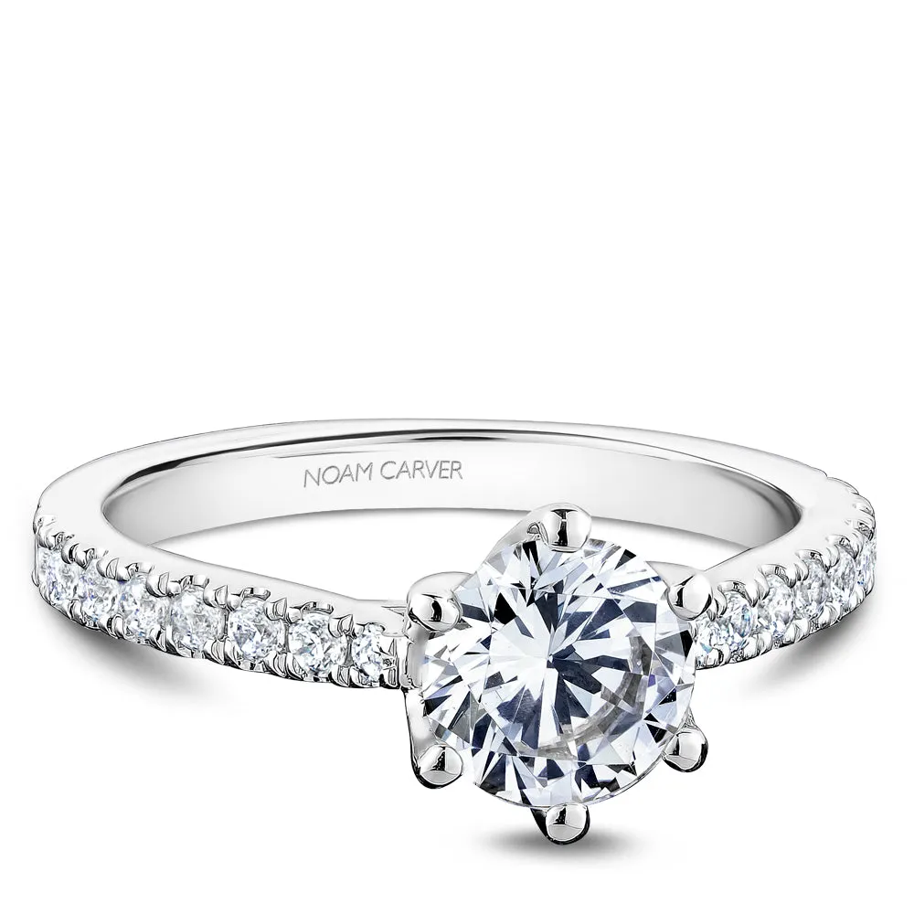 Noam Carver Engagement Ring - B351-01WM-100A