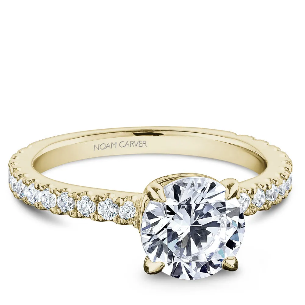 Noam Carver Engagement Ring - R059-01YS-100A