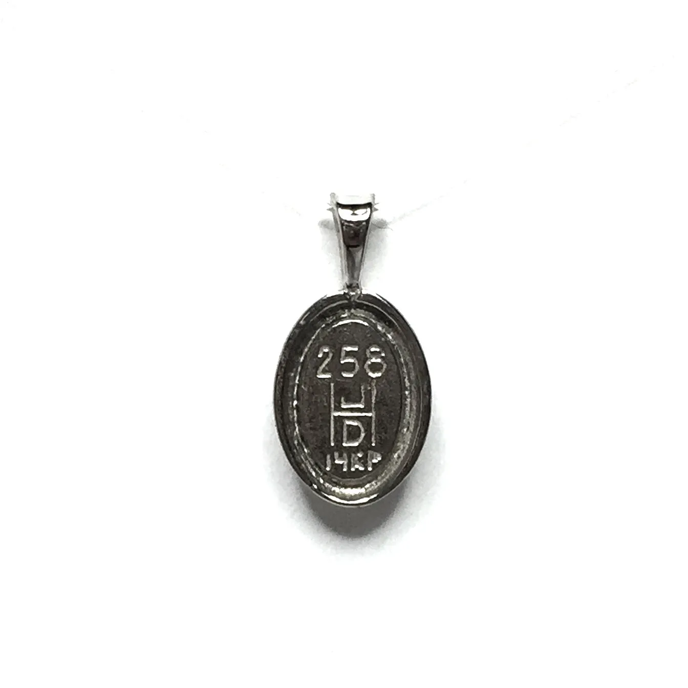 Onyx Oval Inlaid Pendant