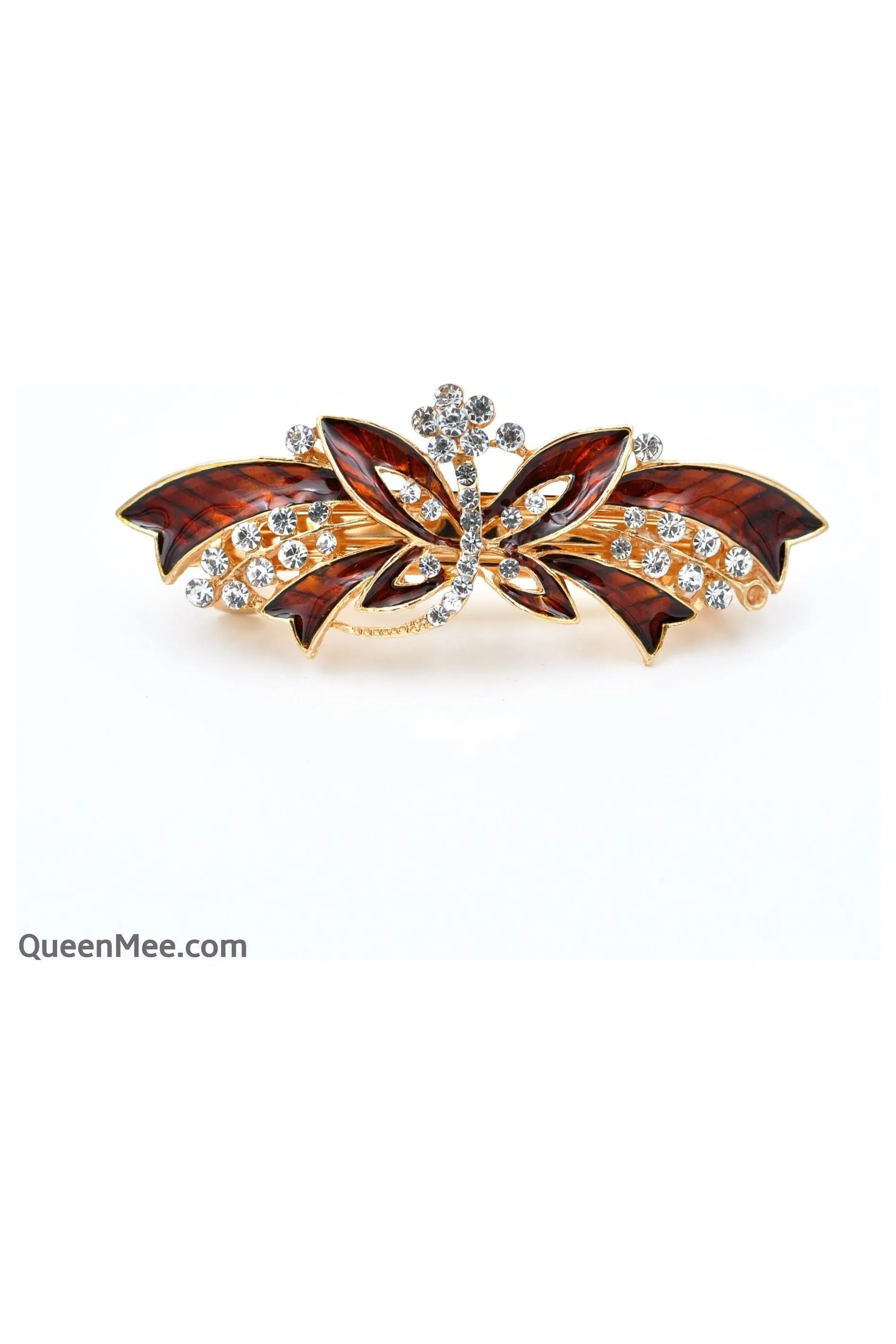 QueenMee Accessories Butterfly Hair Clip With Enamel