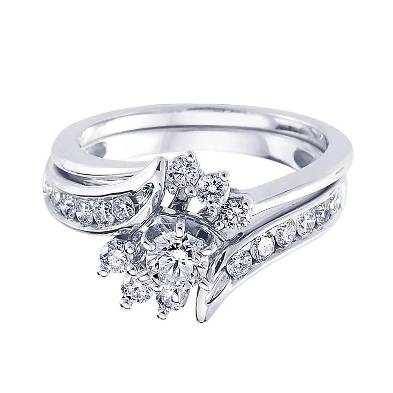 Round Ready for Love Diamond Bridal Set - 1 ct