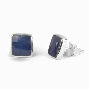 Sapphire Stud Earrings