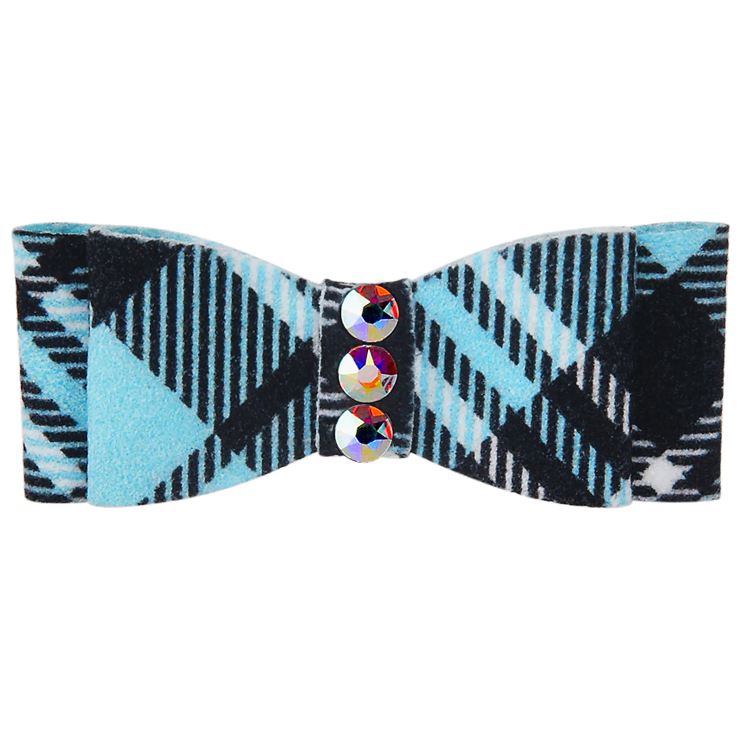 Scotty Plaid Plain Hair Bow