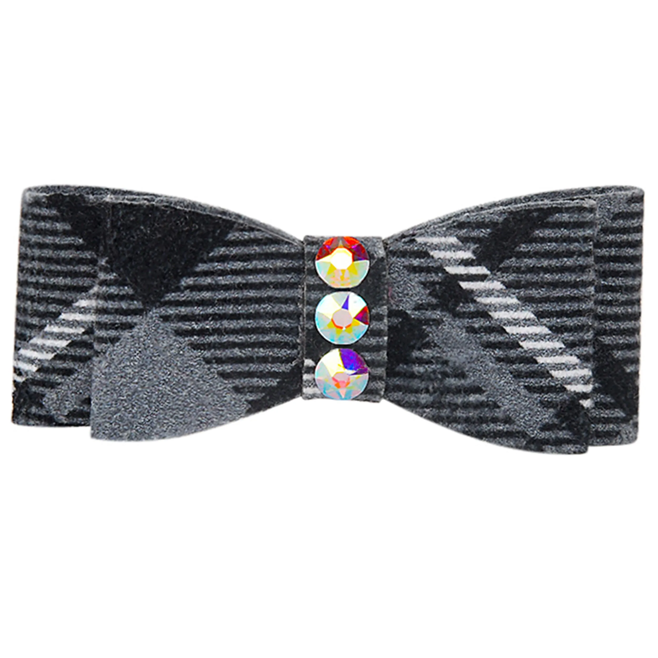 Scotty Plaid Plain Hair Bow