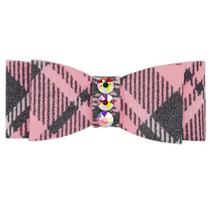 Scotty Plaid Plain Hair Bow