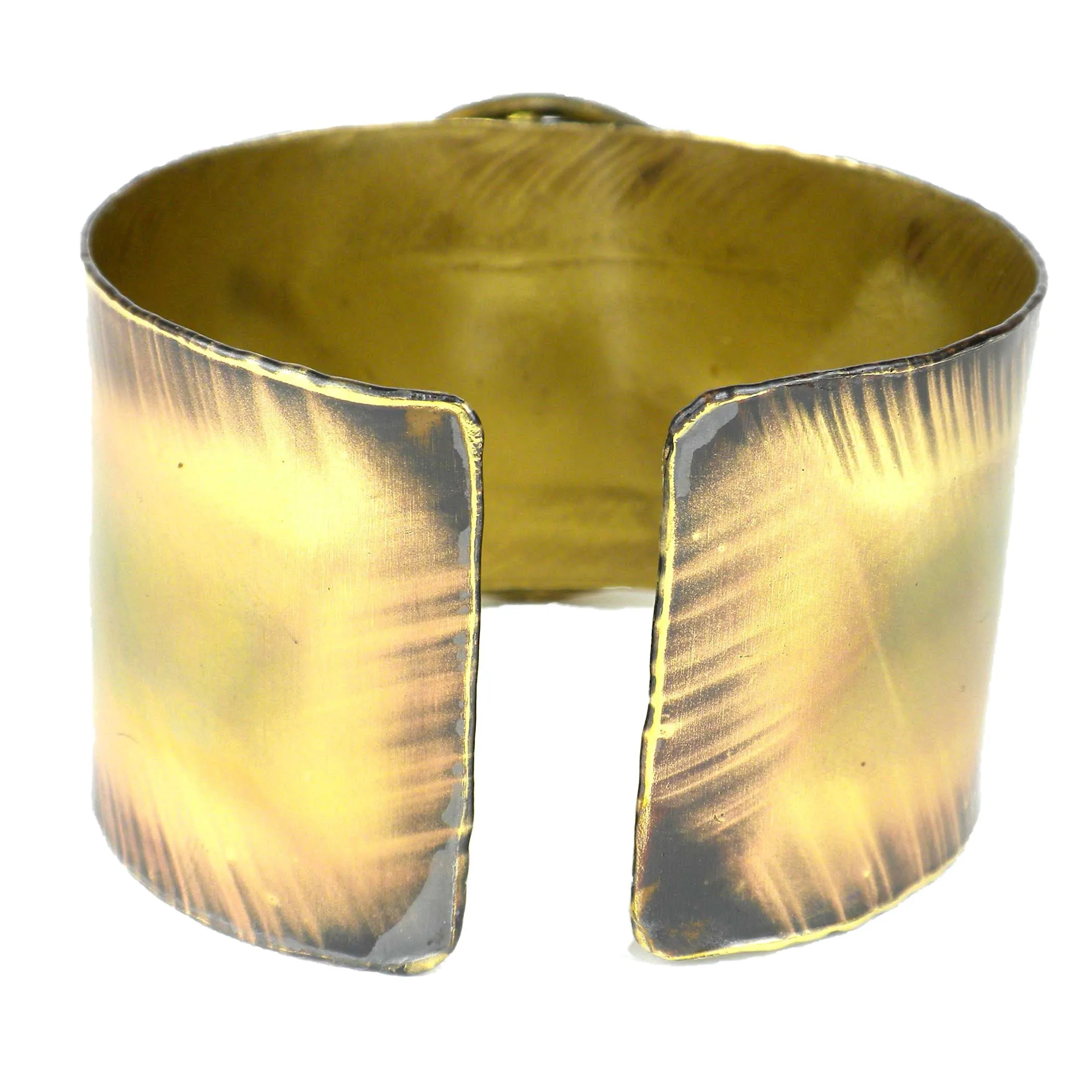 Shine On Hematite Brass Cuff Brass Images