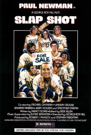 Slap Shot (1977) Hockey Movie Poster 27x40 Reproduction