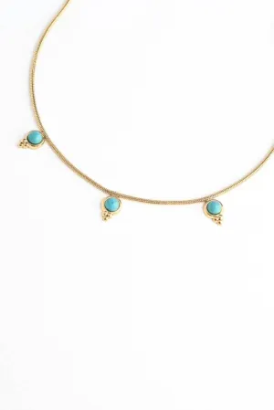 Trinity Turquoise Necklace