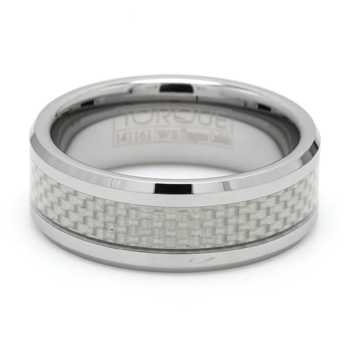 Tungsten & Carbon Fiber Wedding Band