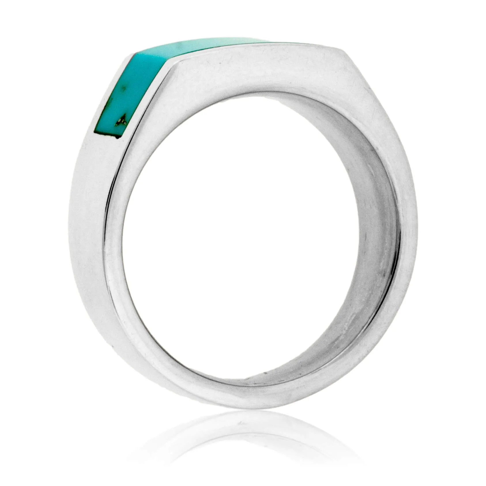 Turquoise Inlay Style Ring