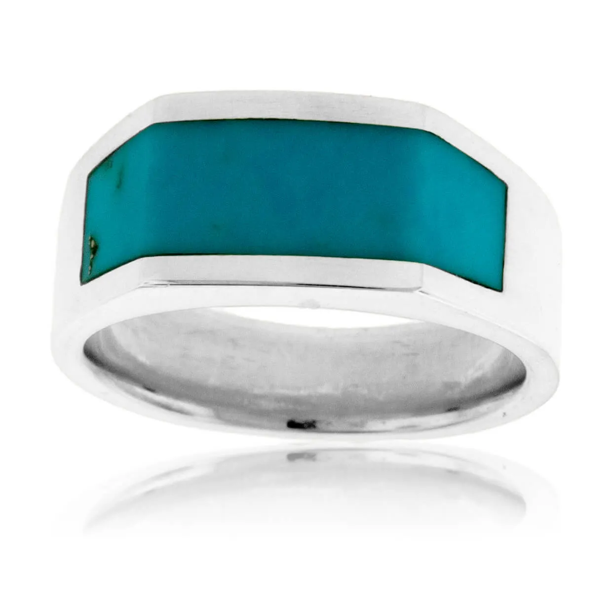 Turquoise Inlay Style Ring