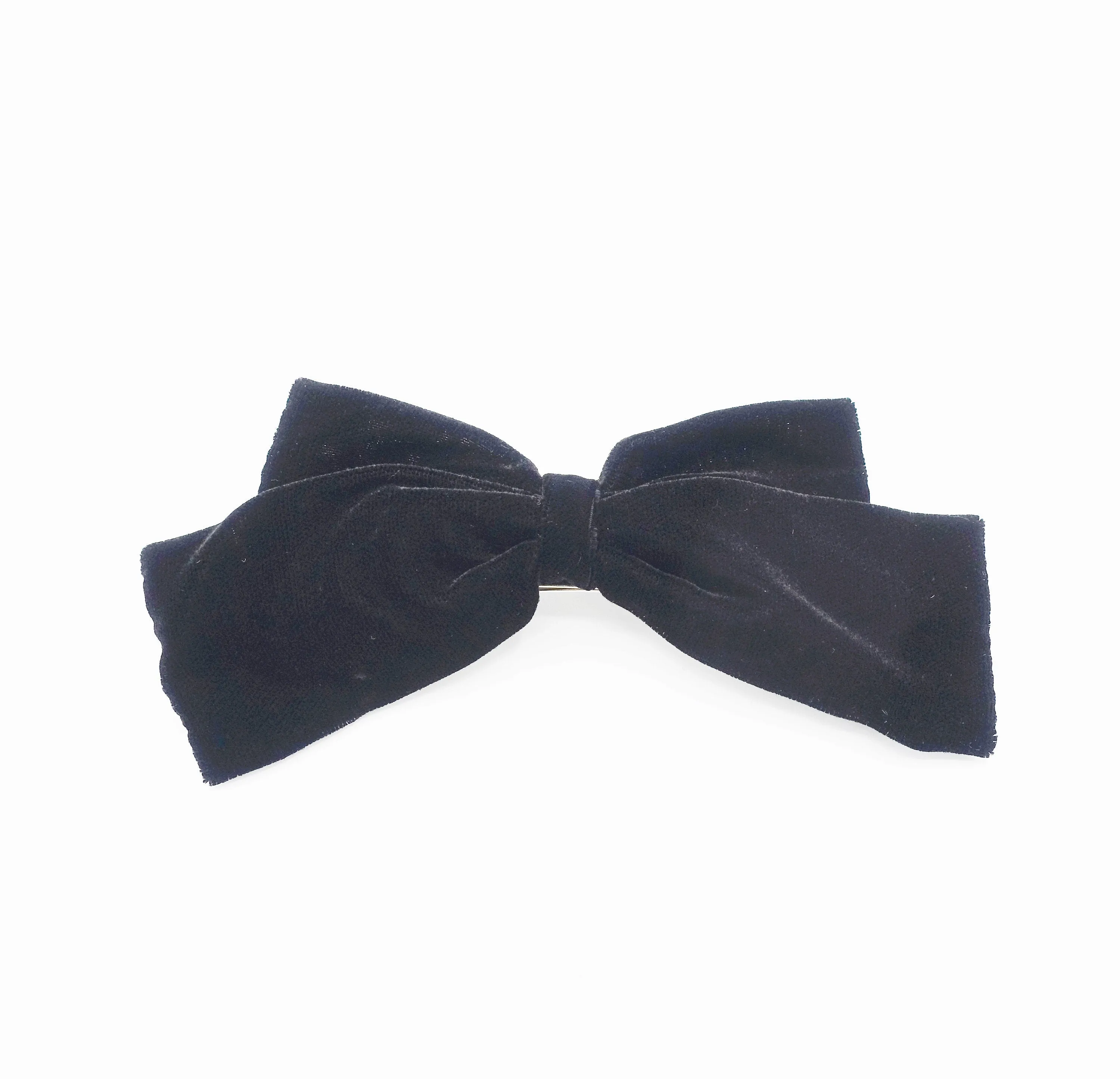 velvet black bow hair accessory shop for women