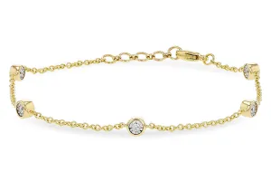 Yellow Gold Diamond Bracelet